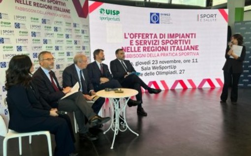 Nel mezzogiorno solo il 26% degli impianti sportivi italiani