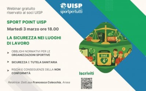 OGGI nuovo appuntamento con Sport Point