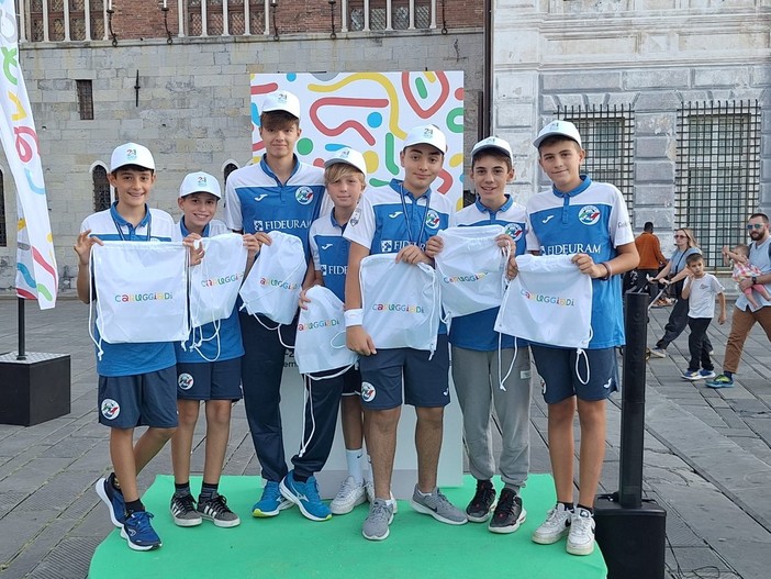 Genova: alle Caruggiadi celebrati i giovani atleti della Nazionale di calcio da tavolo Genova: alle Caruggiadi celebrati i giovani atleti della Nazionale di calcio da tavolo