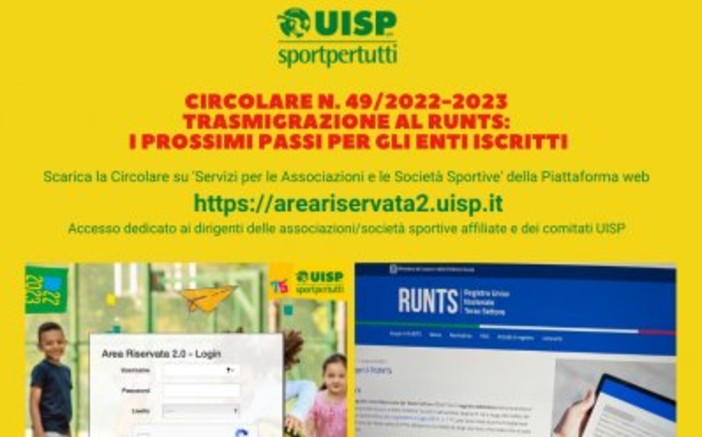 Trasmigrazione al RUNTS: i prossimi passi per gli enti iscritti Trasmigrazione al RUNTS: i prossimi passi per gli enti iscritti
