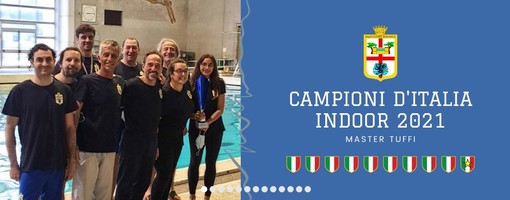LA NUOTATORI GENOVESI VINCE IL CAMPIONATO ITALIANO INDOOR DI TUFFI MASTER 2021