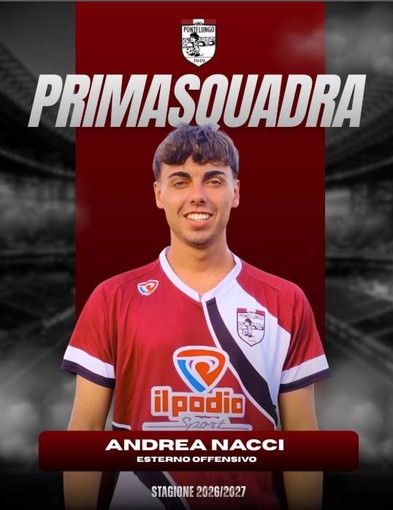 PONTELUNGO Benvenuto a Andrea Nacci