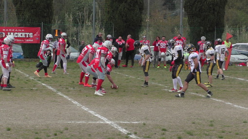 Football americano - A Pisa i Red Jackets Sarzana