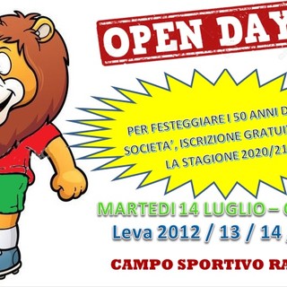 OLIMPIC 1971 Gli open day delle leve 12/13/14/15 il giorno martedi 14 luglio