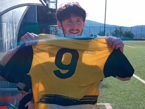 Federico Pulega in gol nel Corner con dedica al suo mito bomber Raschellà