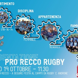 PRO RECCO RUGBY La presentazione