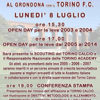 Pro Pontedecimo: Open Day e rinnovo dell'affiliazione col Torino