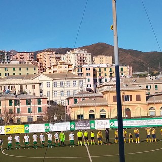 Praese e Serra Riccò si affrontano a Pra, sotto un bel sole primaverile