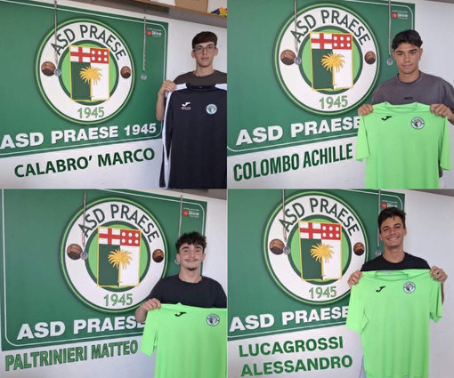 PRAESE Un altro poker di acquisti per la Praese PRAESE Un altro poker di acquisti per la Praese