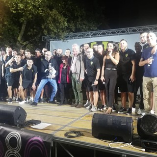 VIDEO E FOTO/PRESENTAZIONE DEL PRA' FC Sul palco Corrado Tedeschi fa gli onori di casa