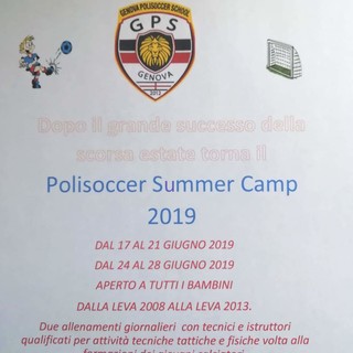 Genova Polisoccer School, il Summer Camp
