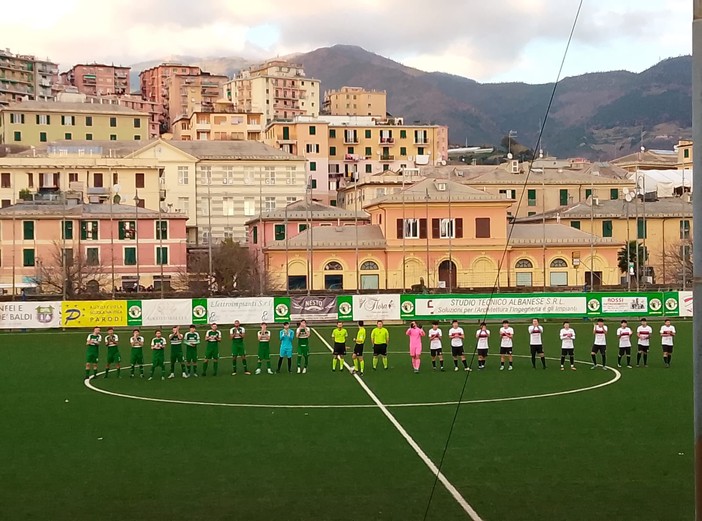 La capolista Praese alla prov Sampierdarenese