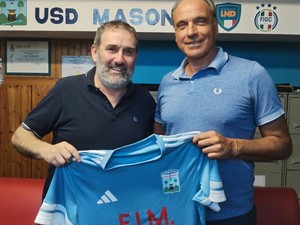 Nelle foto il dg Porrata coi mister Sciutto &amp; Causa