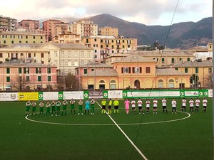 La capolista Praese alla prov Sampierdarenese