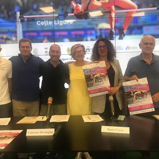 Presentato in Regione Liguria il 31°  Meeting Arcobaleno AtleticaEuropa di Celle Ligure