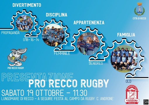 PRO RECCO RUGBY La presentazione