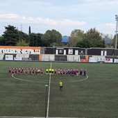 Pontelungo - Ceriale al via ad Albenga, sotto i nuvoloni minacciosi Pontelungo - Ceriale al via ad Albenga, sotto i nuvoloni minacciosi
