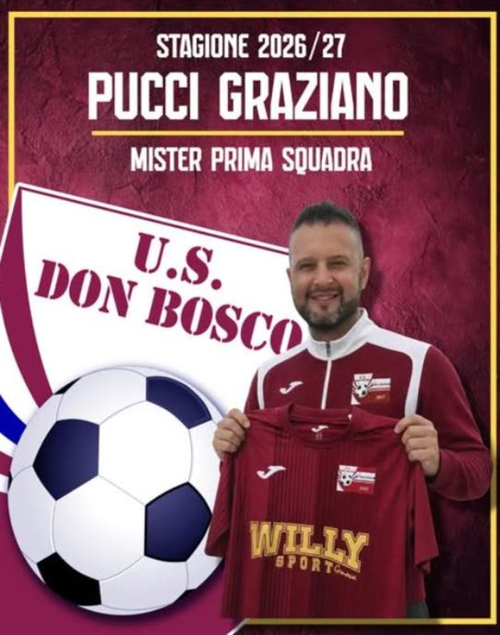 DON BOSCO Ecco il nuovo mister DON BOSCO Ecco il nuovo mister