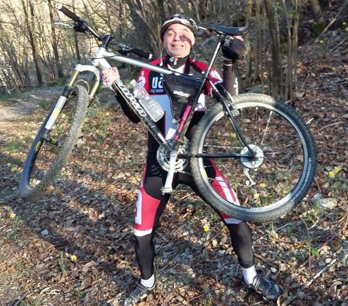 Paolo Pastorino, con la sua grande passione, la mountain bike