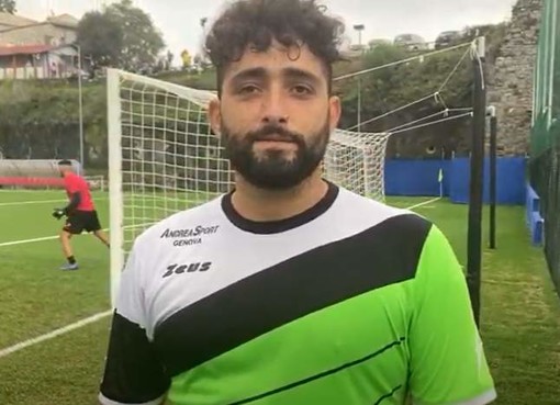 Marco Papini, portiere della Cella andato a segno contro la Goliardica