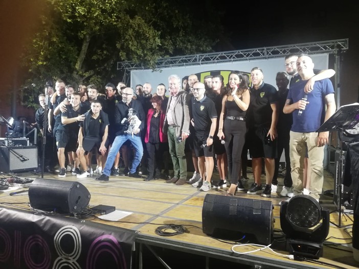 VIDEO E FOTO/PRESENTAZIONE DEL PRA' FC Sul palco Corrado Tedeschi fa gli onori di casa