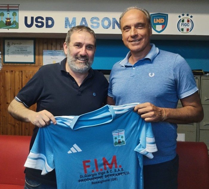 Nelle foto il dg Porrata coi mister Sciutto & Causa Nelle foto il dg Porrata coi mister Sciutto & Causa