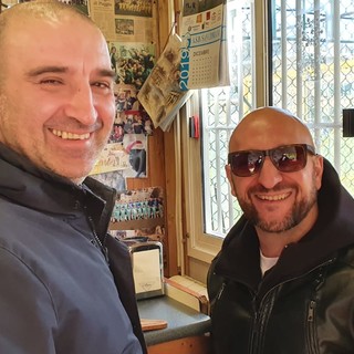 Cristian Pisani e Chicco Ragni (grazie a Nino Pecoraro)