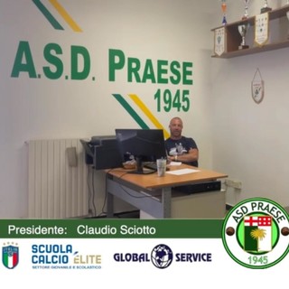 VIDEO/ Claudio Sciotto presenta la Scuola Calcio d'Elite della Praese