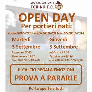 PRO PONTEDECIMO Gli Open Day per i giovani portieri