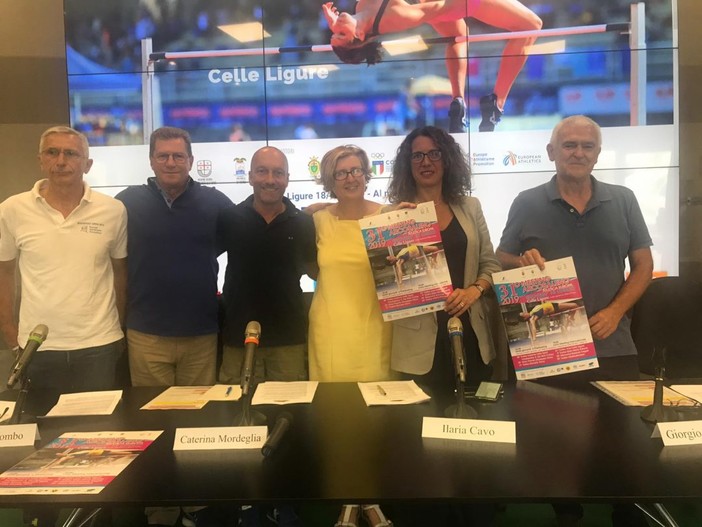 Presentato in Regione Liguria il 31° Meeting Arcobaleno AtleticaEuropa di Celle Ligure Presentato in Regione Liguria il 31° Meeting Arcobaleno AtleticaEuropa di Celle Ligure