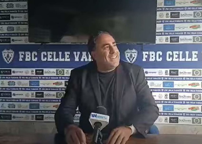 VIDEO/CELLE VARAZZE-VADO Intervista a mister Pisano