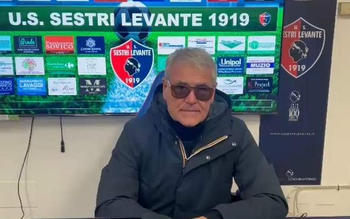VIDEO/SESTRI LEVANTE-DERTHONA Intervista a STEFANO RISALITI "Non è mai facile dopo una retrocessione, ottimo girone di andata"