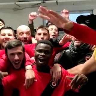 VIDEO Savignone-La Resistente, il commento di mister Messina e la festa negli spogliatoi