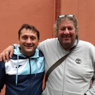 Mister Rossetti con il nostro inviato speciale Coach Martini