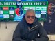 VIDEO/SESTRI LEVANTE-DERTHONA Intervista a STEFANO RISALITI "Non è mai facile dopo una retrocessione, ottimo girone di andata"