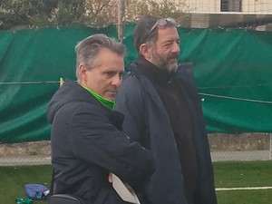 LUCIANO RICAGNI COL PATRON FRANCO CARUSO