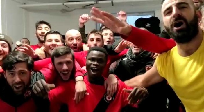 VIDEO Savignone-La Resistente, il commento di mister Messina e la festa negli spogliatoi