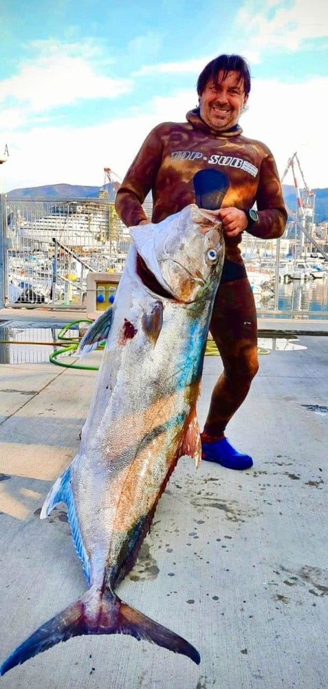 UNA RICCIOLA DI 42 KG per Massimo Repetto!