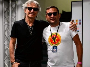Cristiano Rossetti con Ligabue
