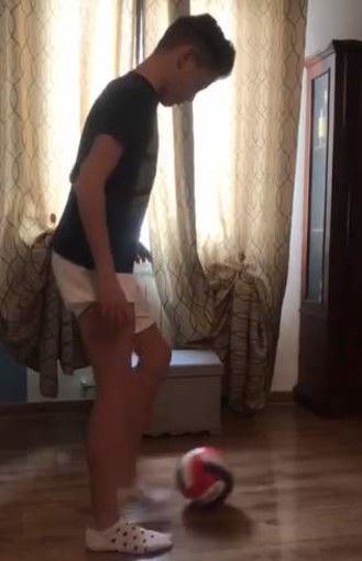 VIDEO #IOPALLEGGIOACASA CON Emanuele Federico Riolfi VIDEO #IOPALLEGGIOACASA CON Emanuele Federico Riolfi