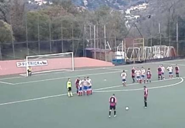 VIDEO - Caderissi-Marassi 0-2, il gol di Alberto Repetto