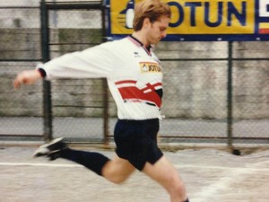 Massimo in una storica copertina dell'almanacco di fine anni 90