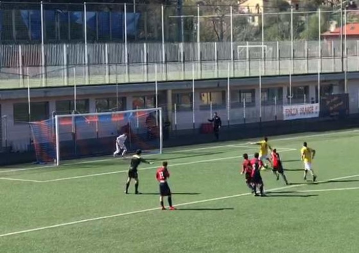 VIDEO - Rapid Nozarego-Borgo Rapallo 5-0, il rigore di Francesco Rizzo