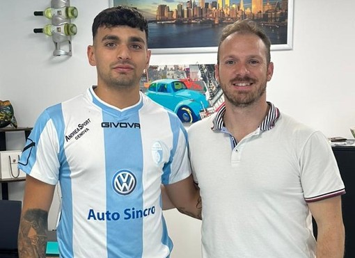 Gigi Colladon, a destra, con uno dei suoi ultimi colpi di mercato, Ranasinghe