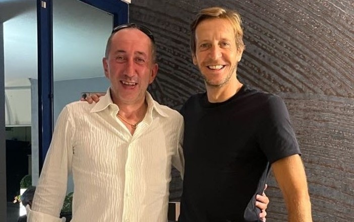 Ameri con Massimo Ambrosini