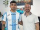 Gigi Colladon, a destra, con uno dei suoi ultimi colpi di mercato, Ranasinghe