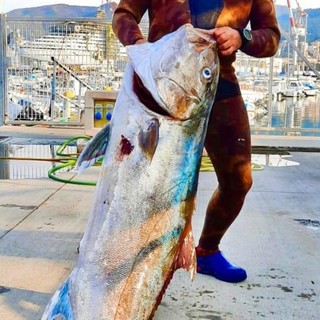 UNA RICCIOLA DI 42 KG per Massimo Repetto!