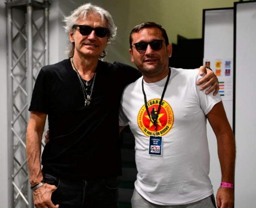 Cristiano Rossetti con Ligabue