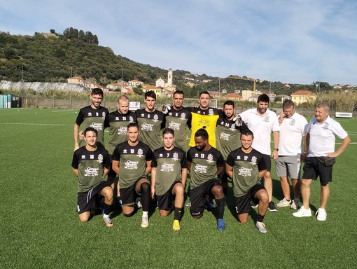 La Rossiglionese in campo ad Albissola
