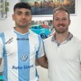 Gigi Colladon, a destra, con uno dei suoi ultimi colpi di mercato, Ranasinghe
